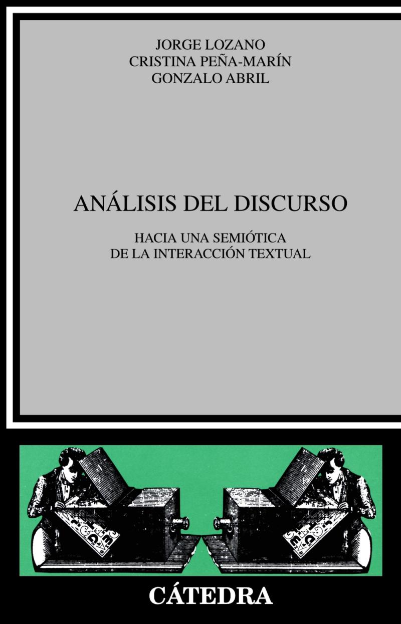 Portada del libro ANÁLISIS DEL DISCURSO - HACIA UNA SEMIÓTICA DE LA INTERACCIÓN TEXTUAL