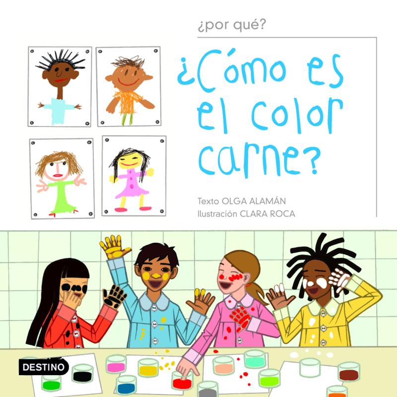 Portada del libro ¿CÓMO ES EL COLOR CARNE? - LA INTERCULTURALIDAD