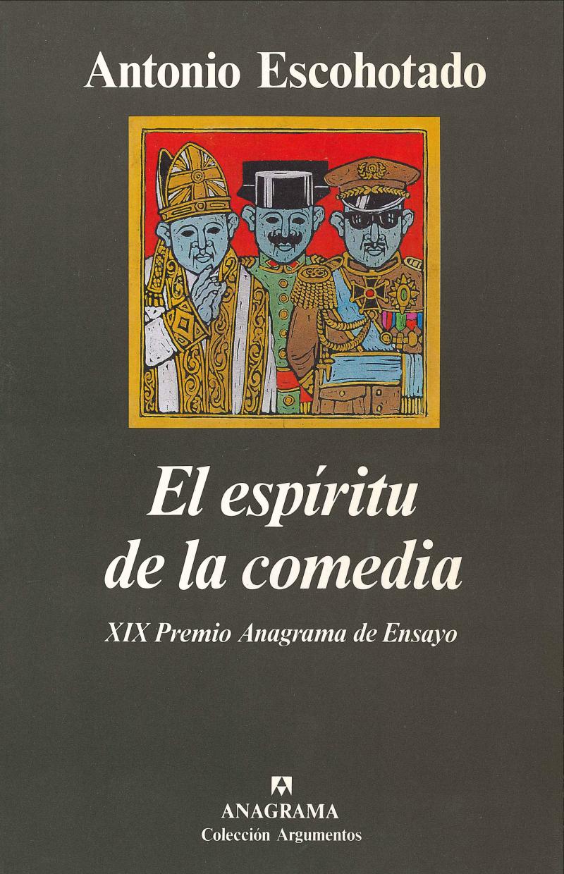Portada del libro EL ESPÍRITU DE LA COMEDIA